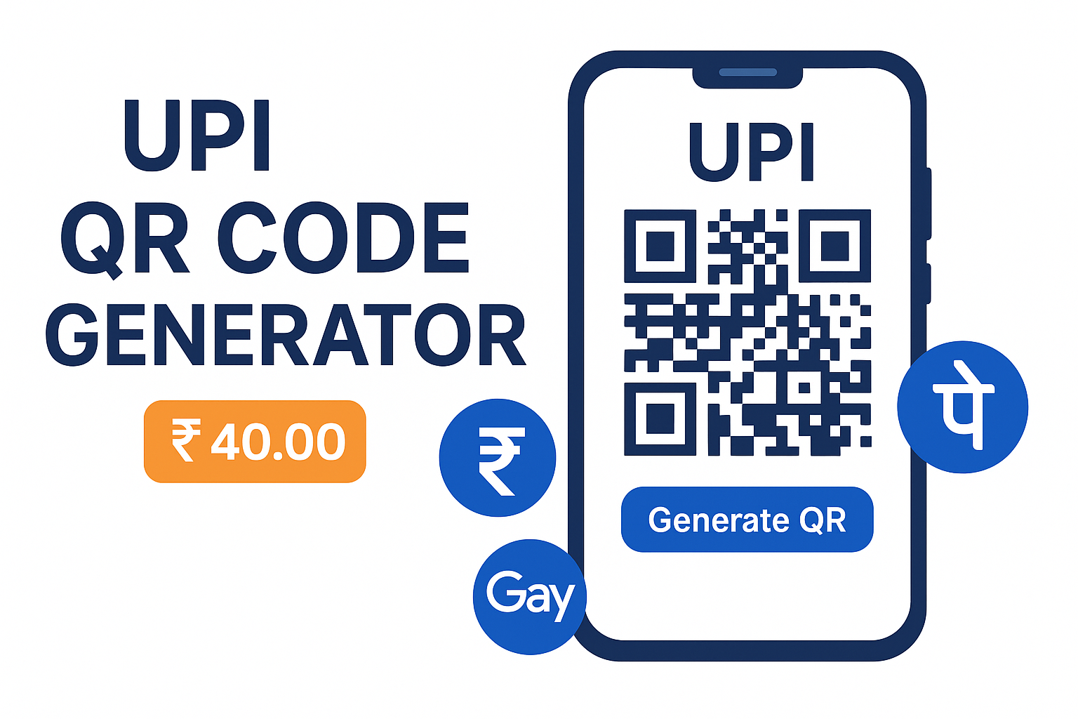 UPI QR Code Online Generator