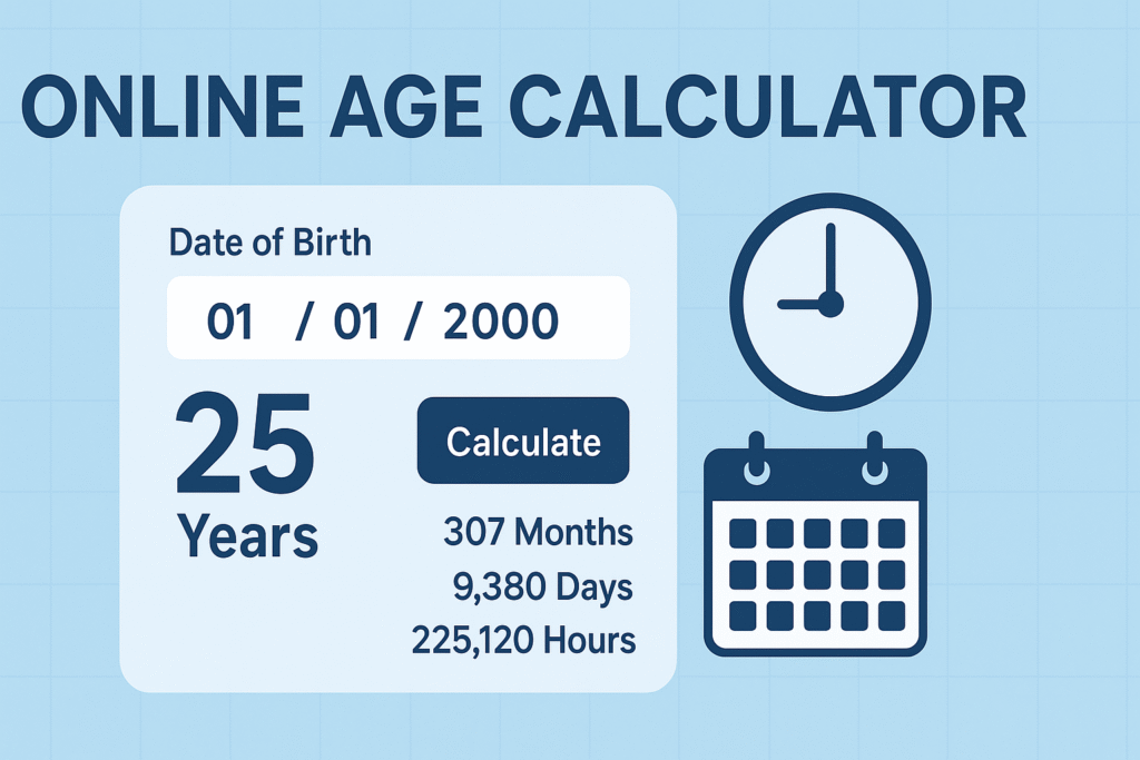 Free Online Age Calculator
