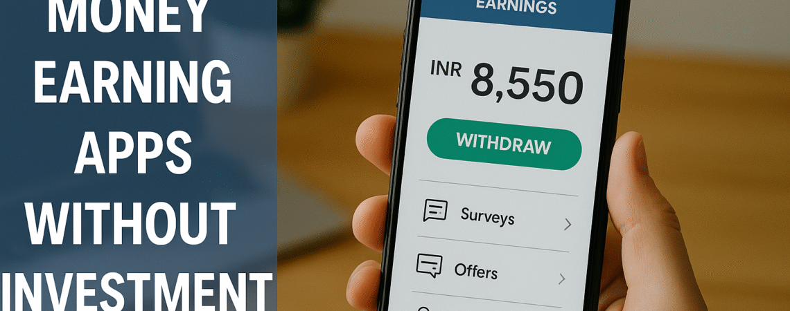 Top 10 Money Earning Apps Without Investment
