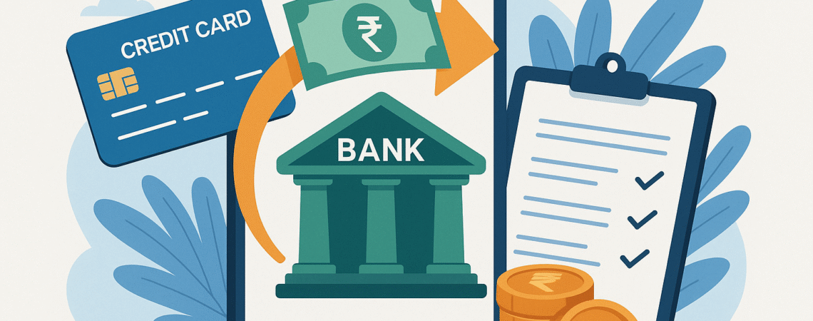 how to send money from credit card to bank account