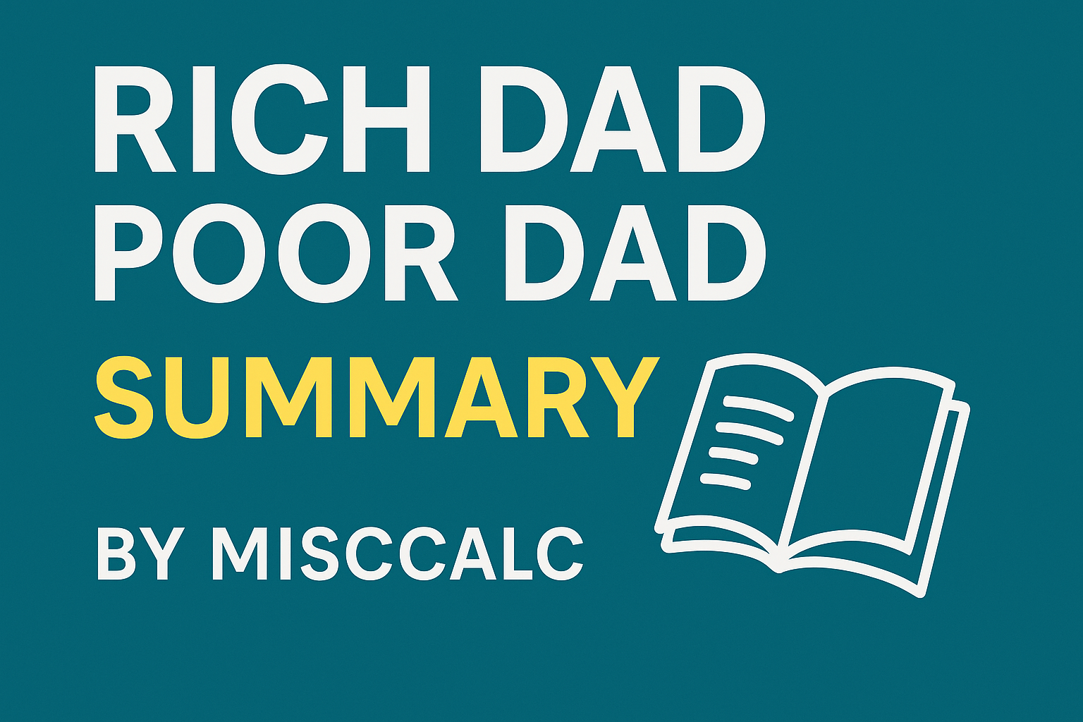 rich dad poor dad pdf