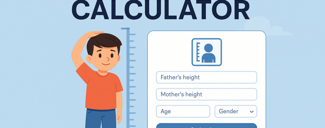 Height Calculator – A Simple Way to Predict Your Child’s Future Height