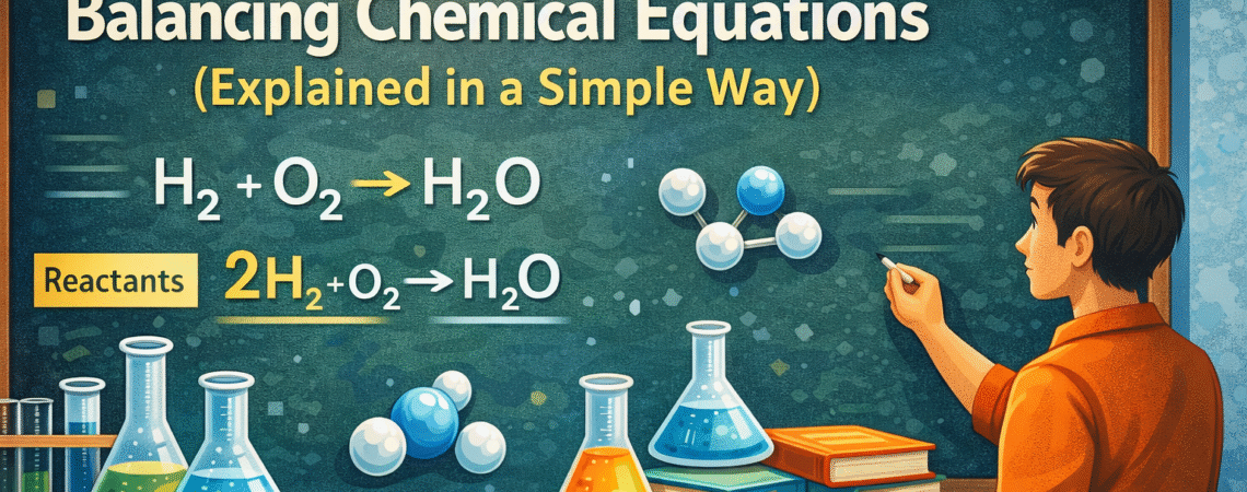 step by step balancing chemical equations example