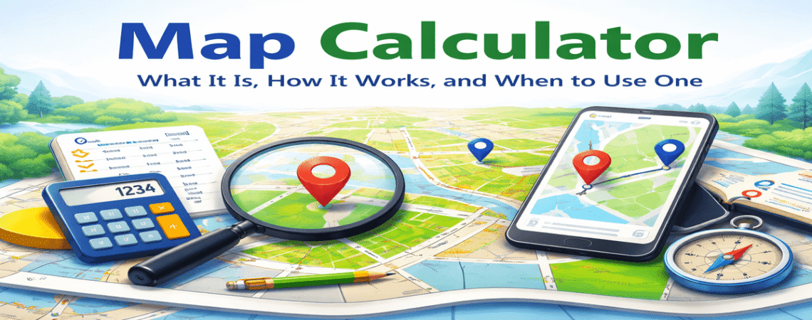 Map Calculator blog banner