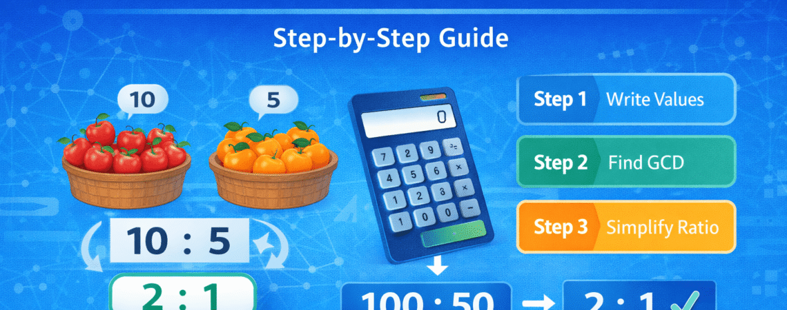 How to Calculate Ratio Step-by-Step Example